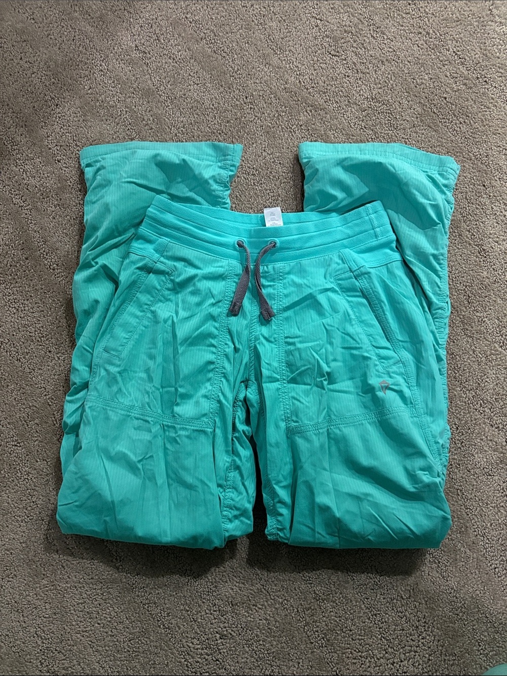 Ivivvia Turquoise/Aqua Drawstring Lounge Pants size 8